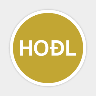 HODL dogecoin Magnet